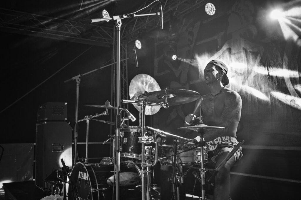 Batterista live